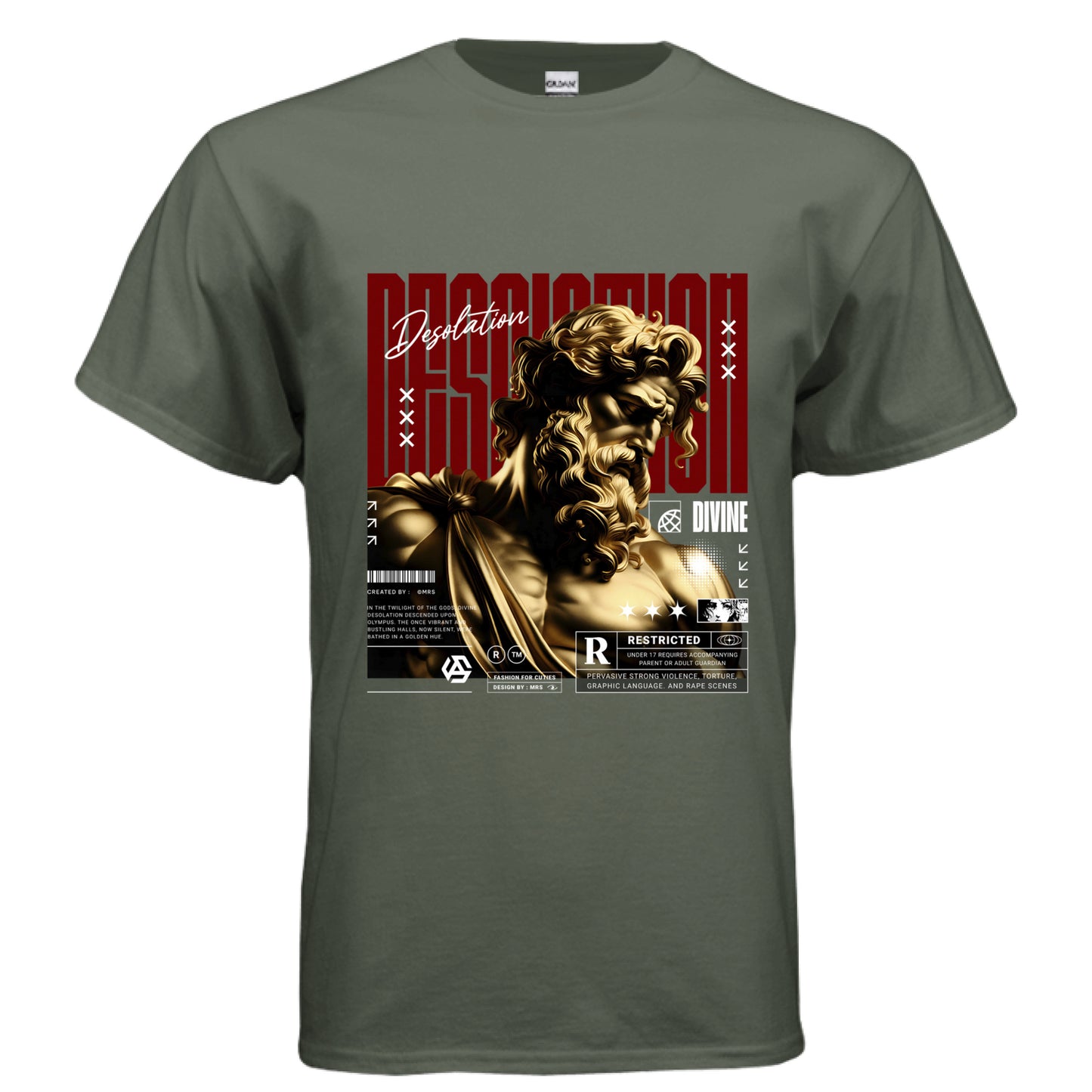 MILITARY GREEN - FRONT