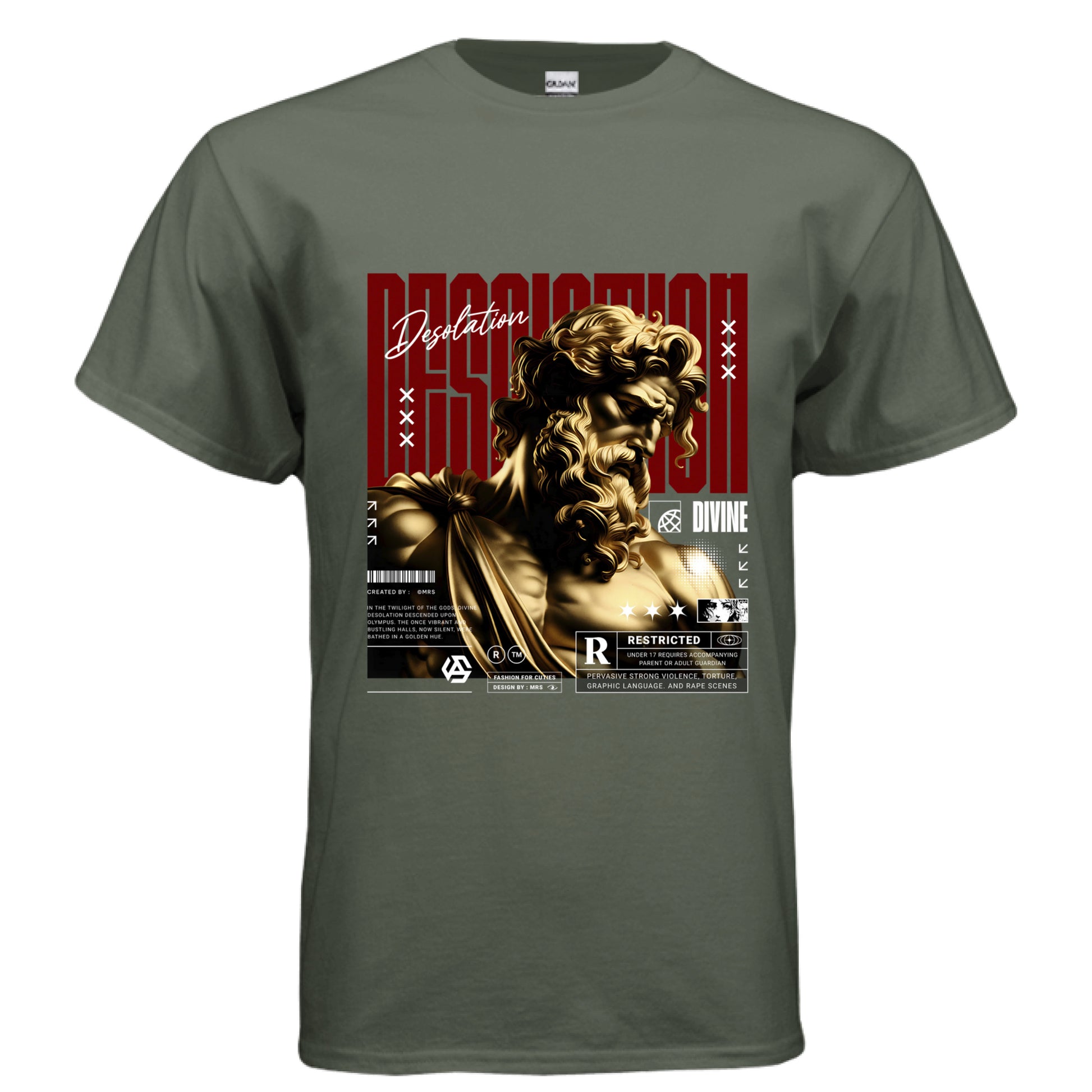 MILITARY GREEN - FRONT