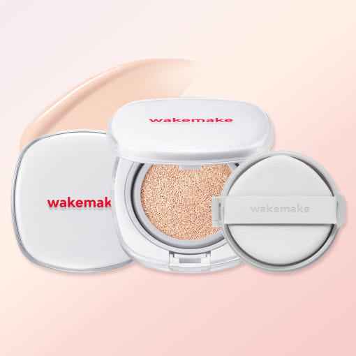 Seamless Wear Cushion SPF50+ PA+++ 15g+15g(Refill) (6colors)