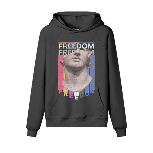 Unisex Boxy Hoodie Freedom Design Trendy Holiday Gift
