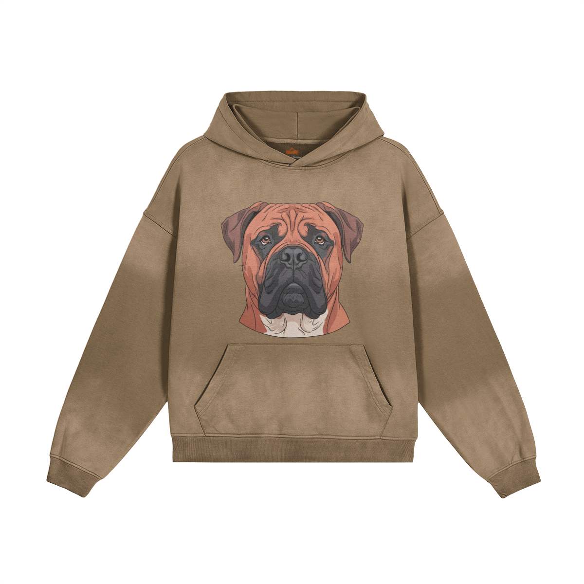 Men's Sun Faded Distressed Hoodie