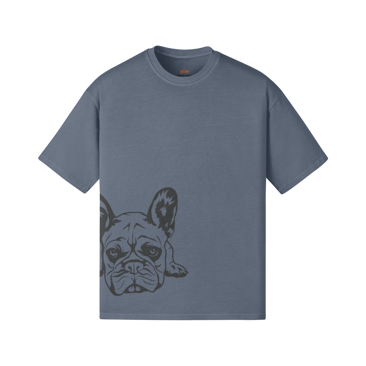 Men's Washed T-shirt Doggy Lover