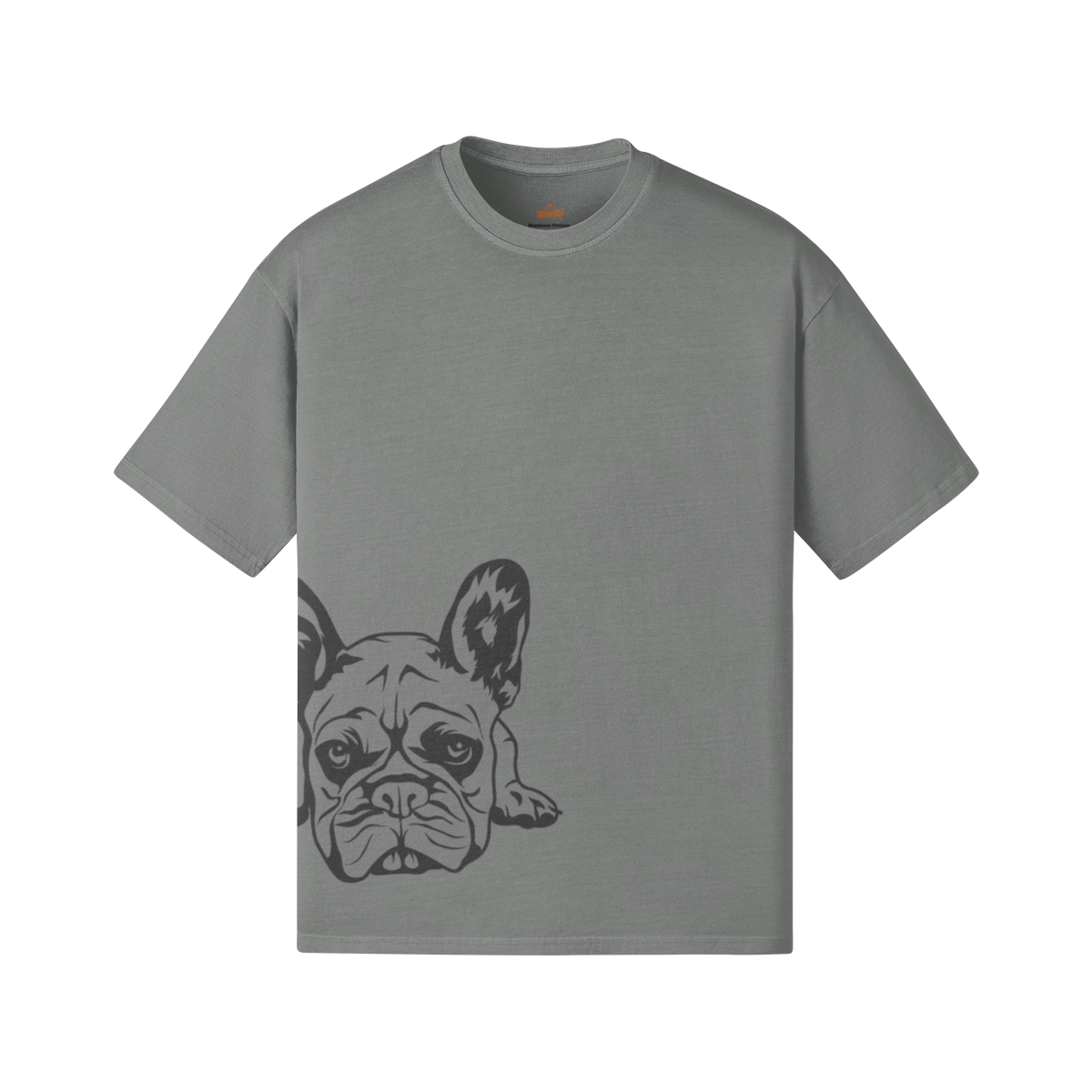 Men's Washed T-shirt Doggy Lover