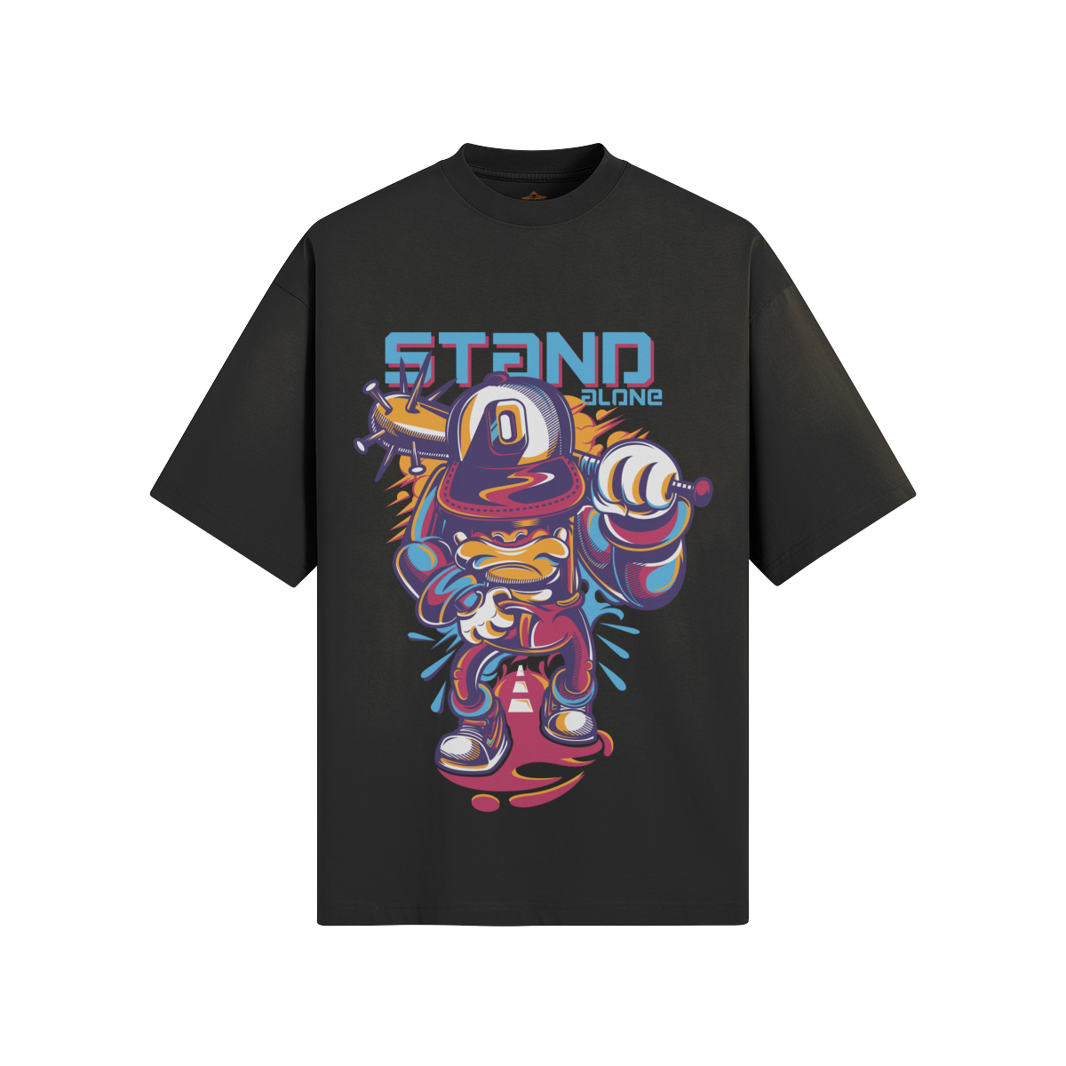 Men's Boxy Sun Faded T-shirt