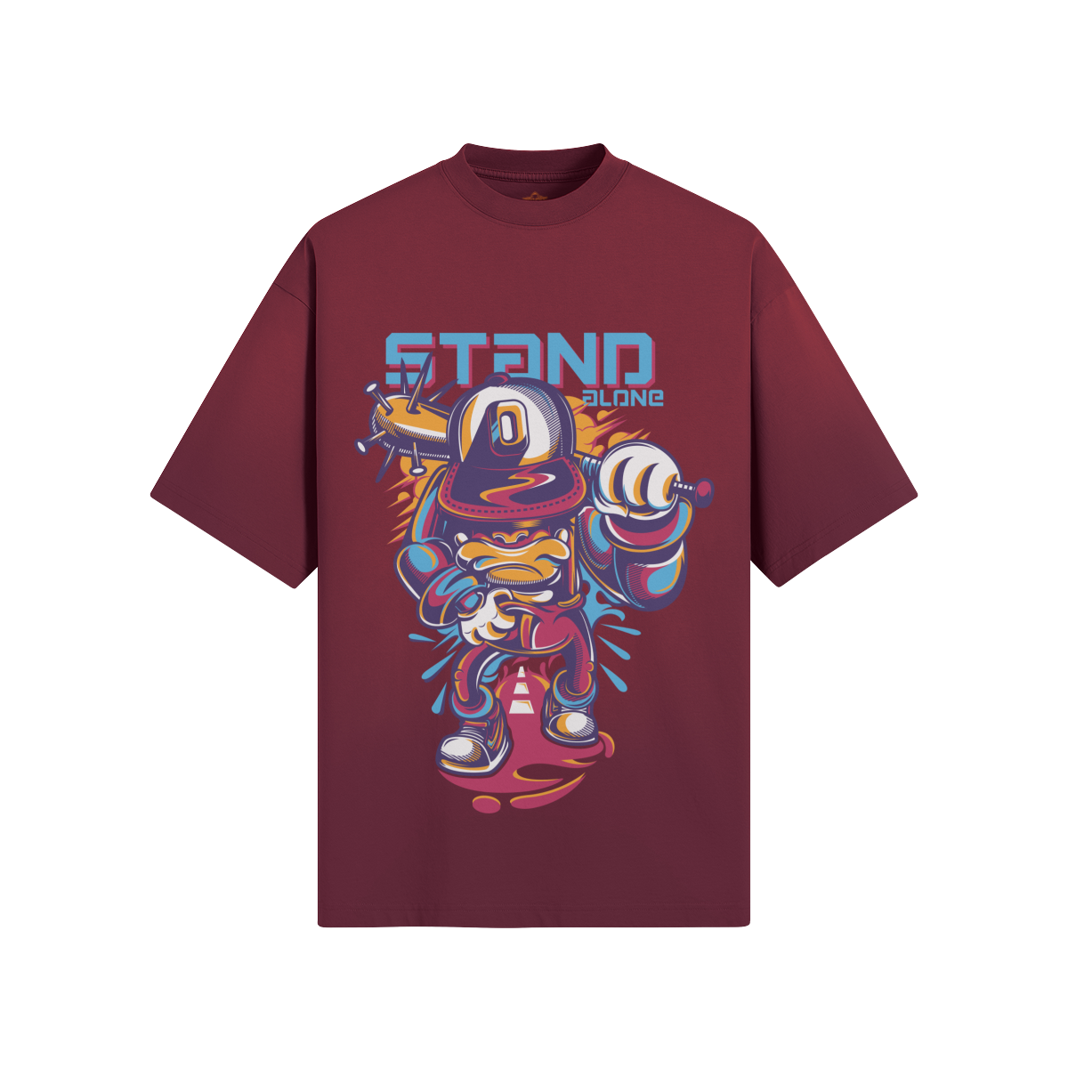 Men's Boxy Sun Faded T-shirt