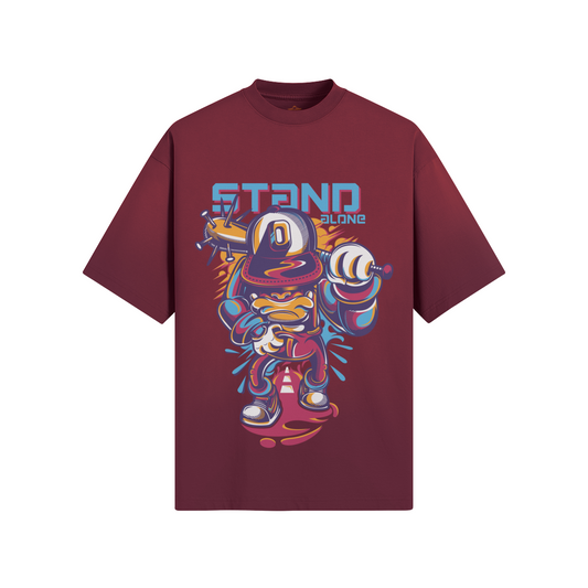 Men's Boxy Sun Faded T-shirt