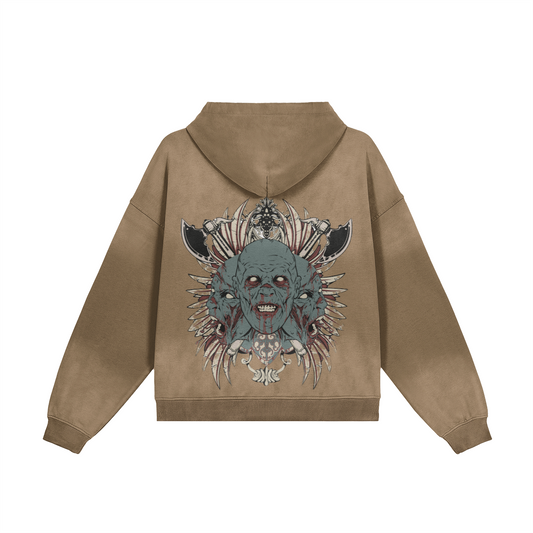 Men's Super Heavyweight Sun Faded Hoodie