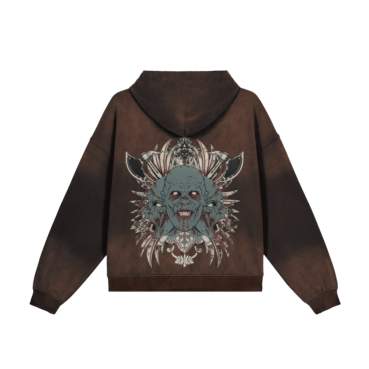 Men's Super Heavyweight Sun Faded Hoodie