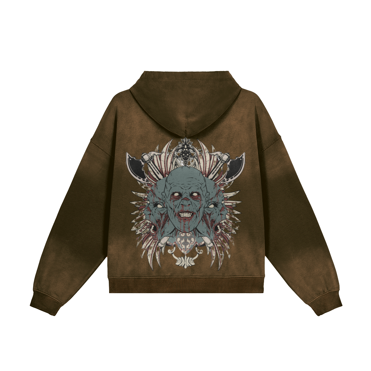 Men's Super Heavyweight Sun Faded Hoodie