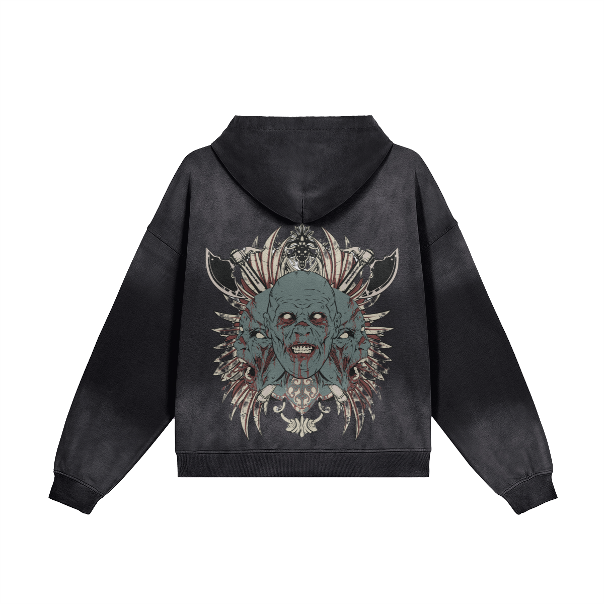 Men's Super Heavyweight Sun Faded Hoodie