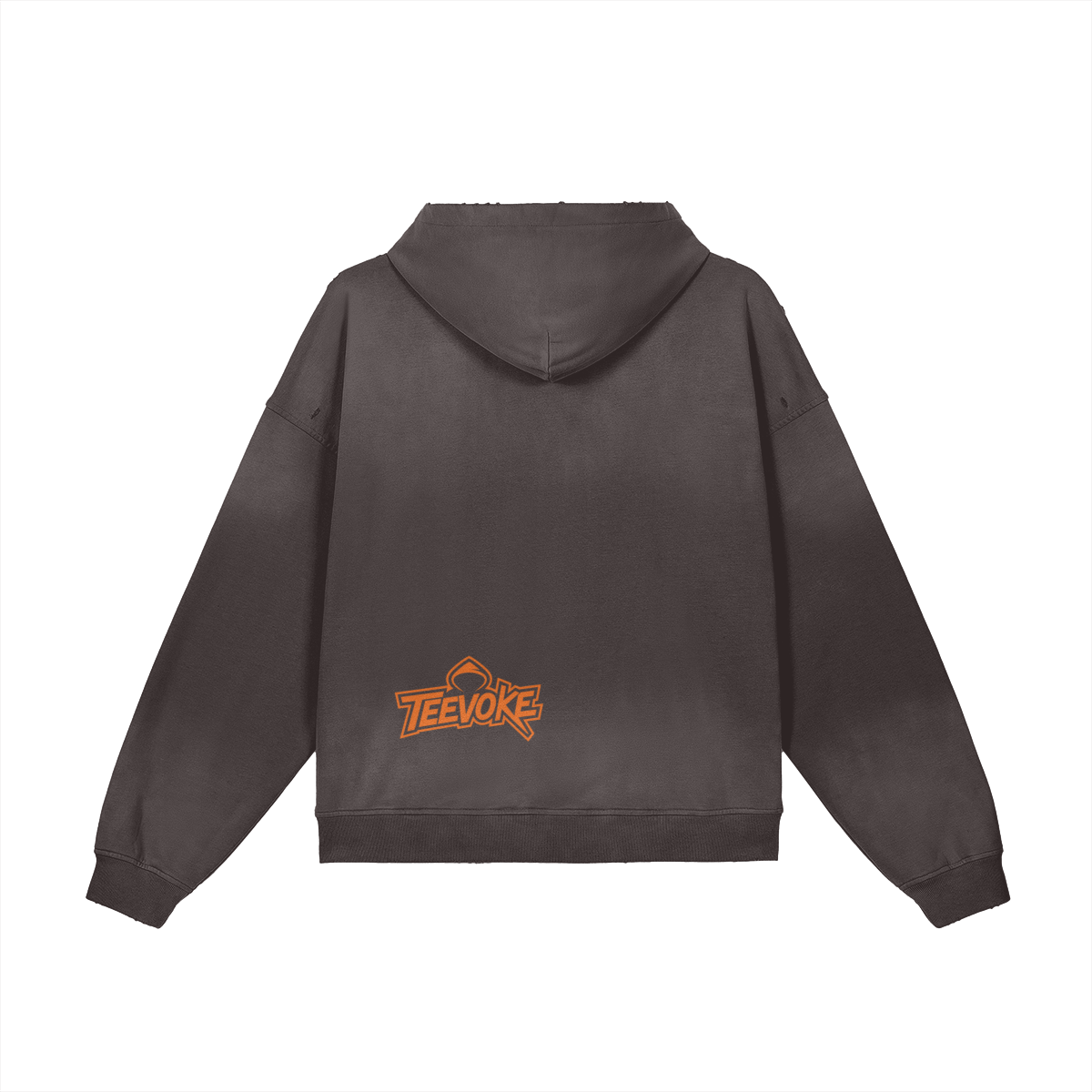 Men's Sun Faded Distressed Hoodie