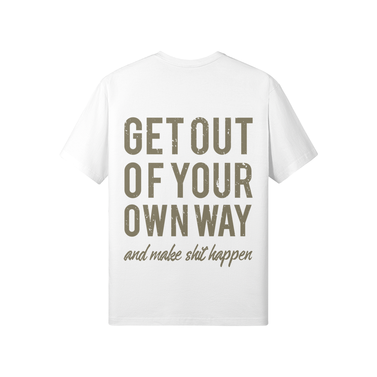 Men's Classic Cotton T-Shirt - Make It Happen