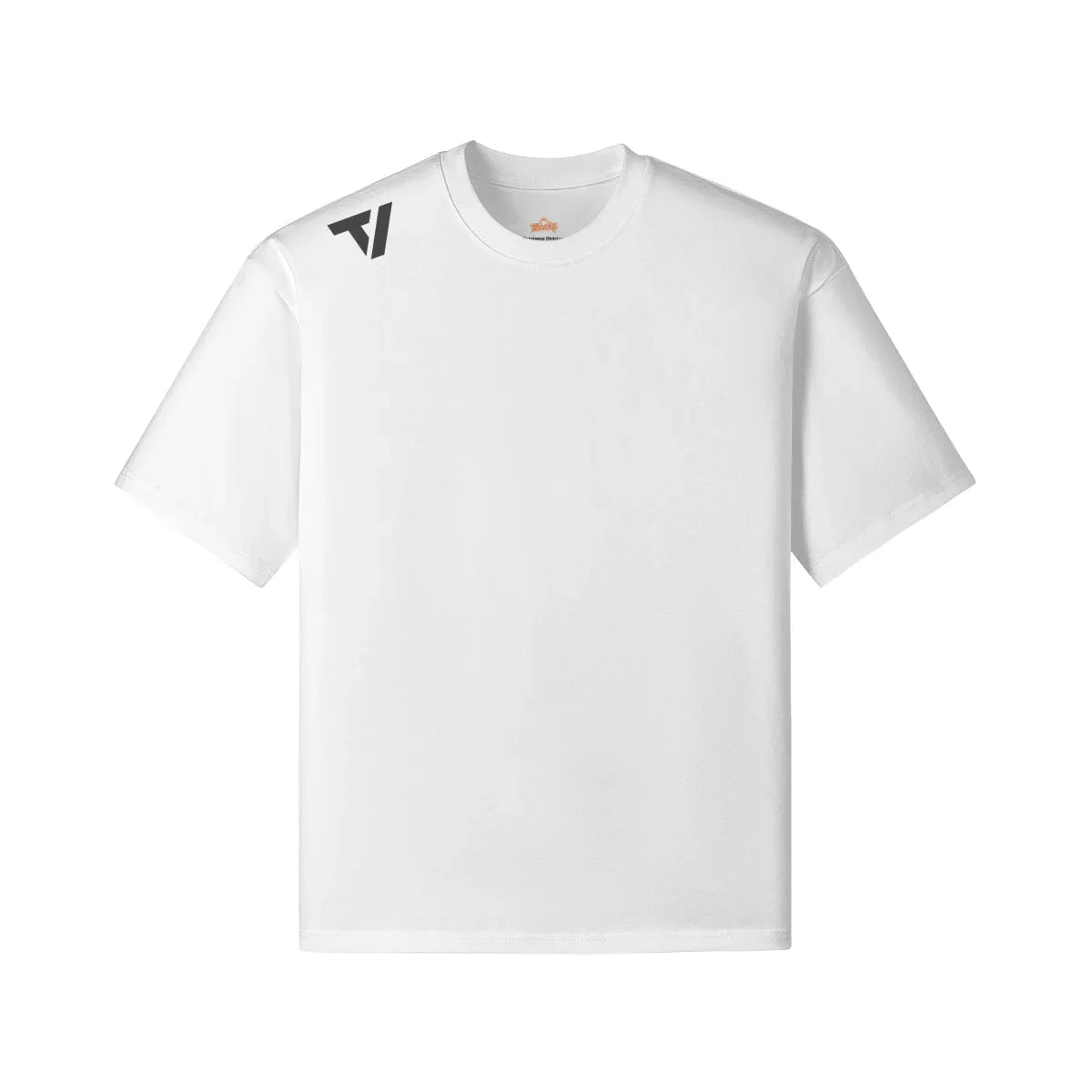 Men's Boxy T-Shirt - Drop Shoulder Cotton Crew Neck Tee - TeeVoke