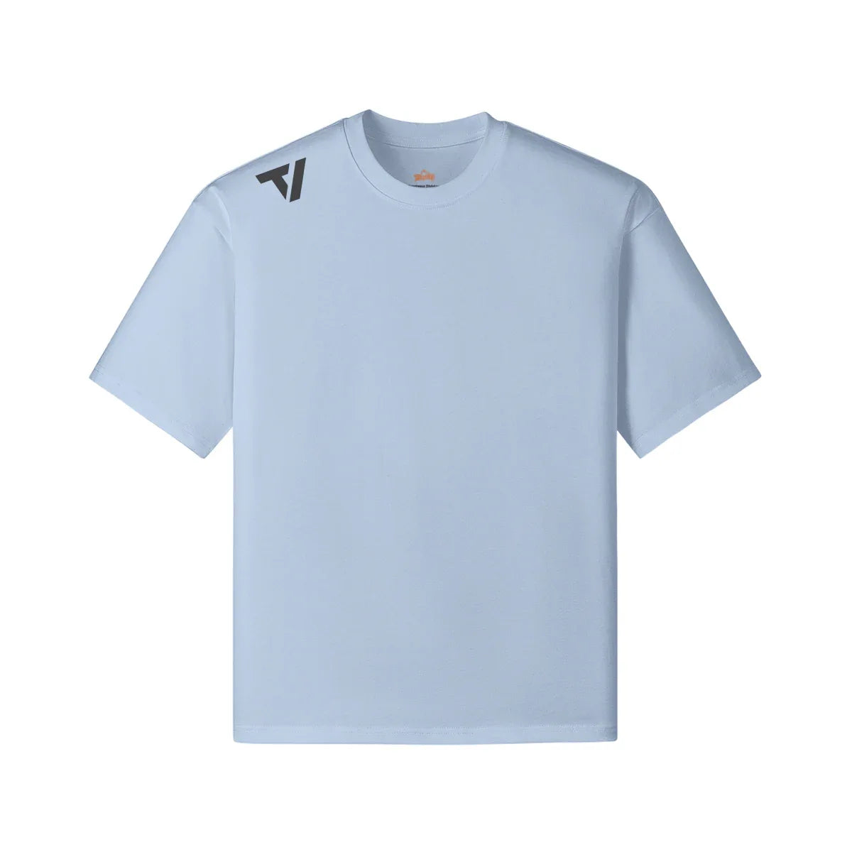 Men's Boxy T-Shirt - Drop Shoulder Cotton Crew Neck Tee - TeeVoke