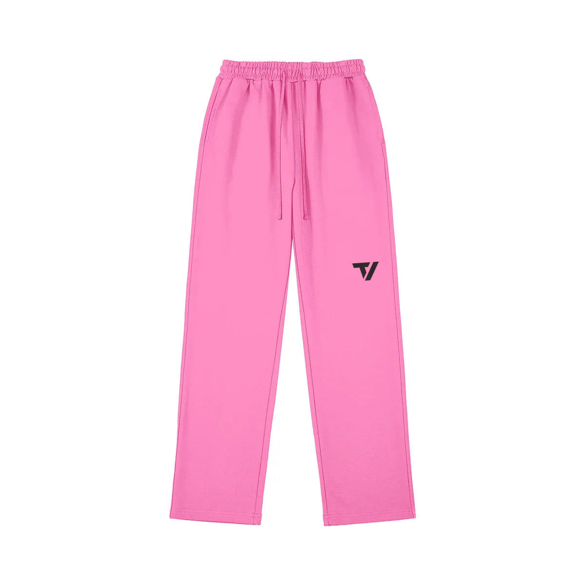 Women's Signature Cotton Sweatpants - Straight Leg Relaxed Fit - TeeVoke