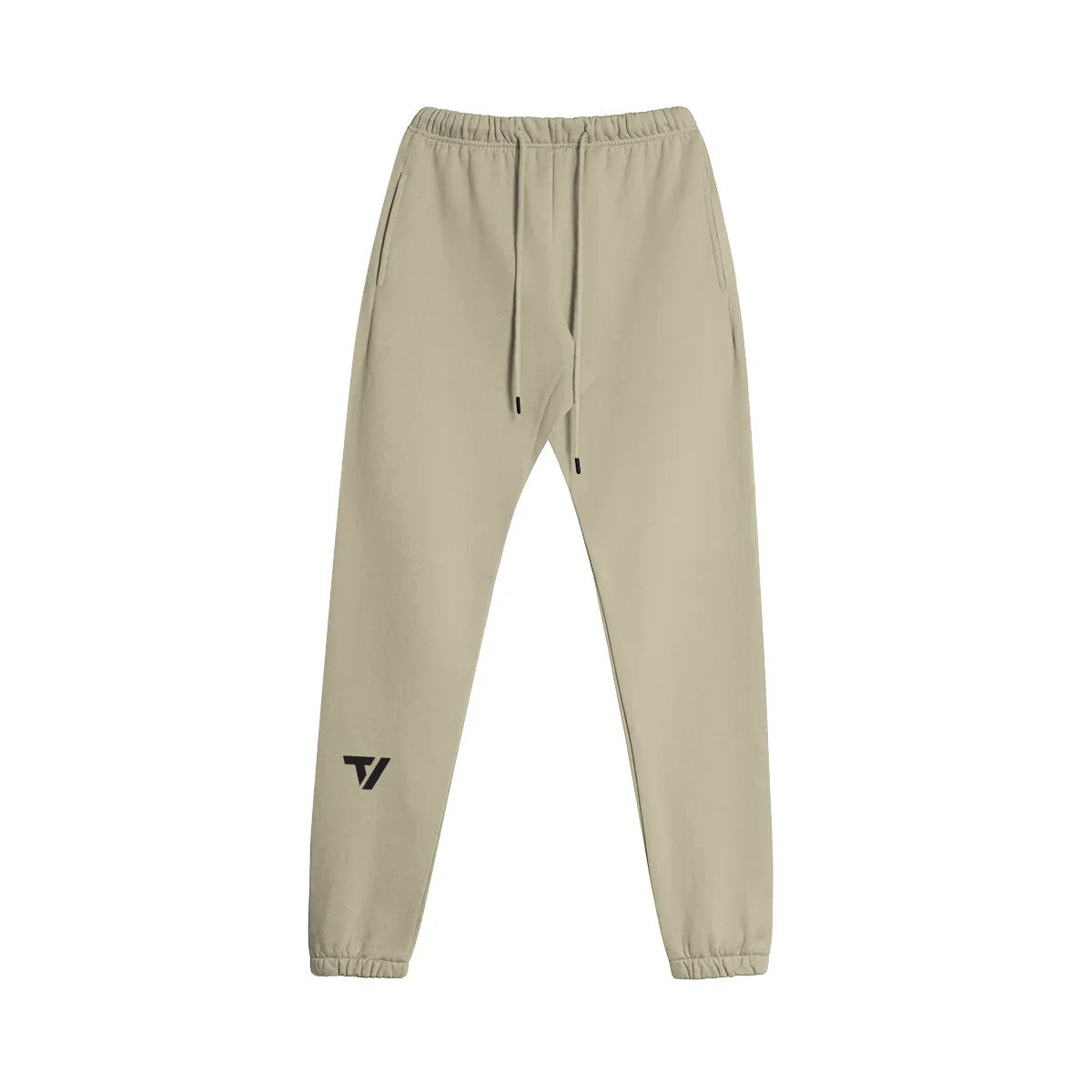 Men's Heavyweight Brushed Fleece Sweatpants - Oversized Tapered Fit - TeeVoke
