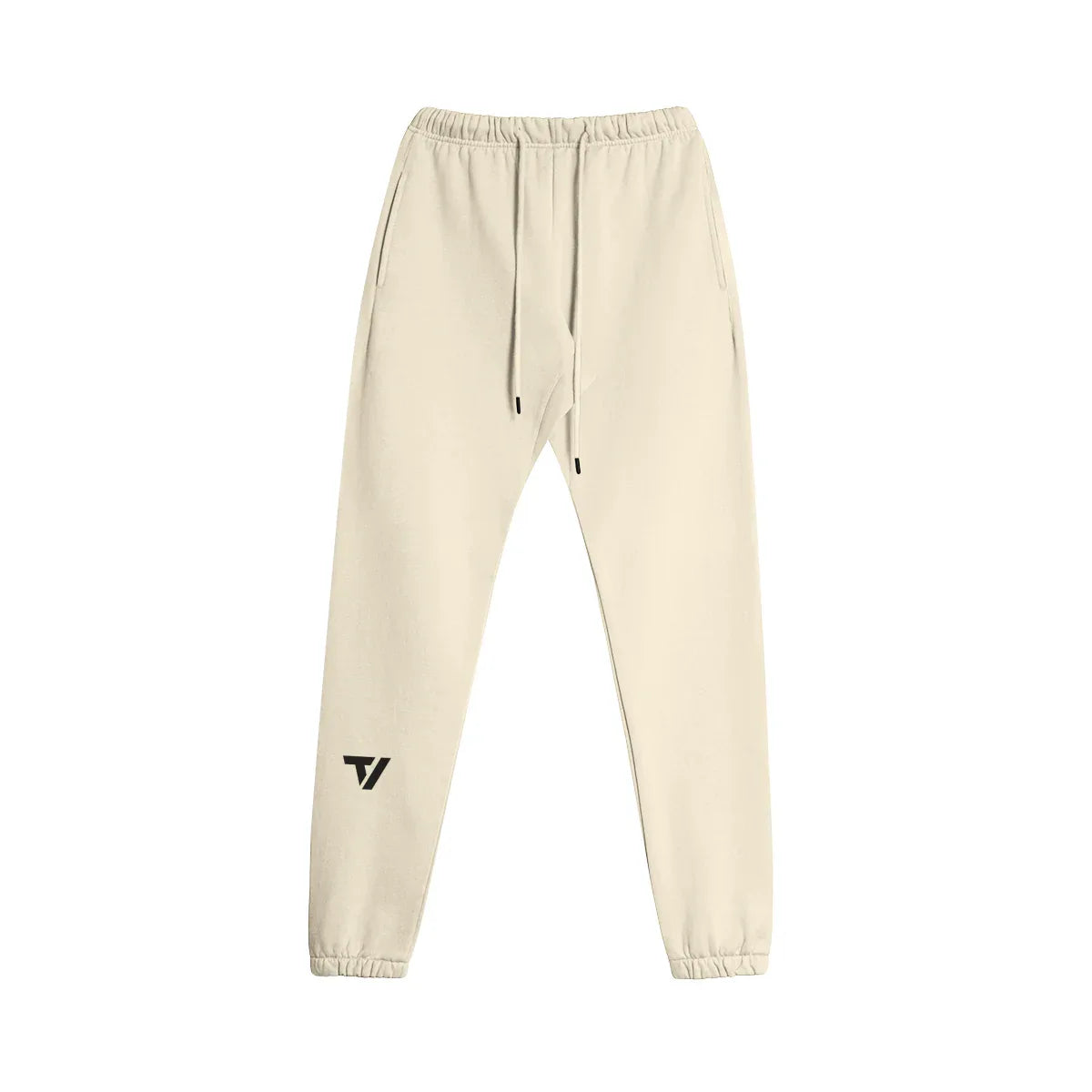 Men's Heavyweight Brushed Fleece Sweatpants - Oversized Tapered Fit - TeeVoke