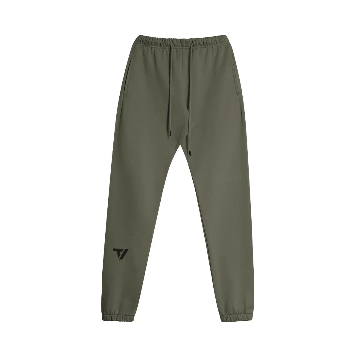 Men's Heavyweight Brushed Fleece Sweatpants - Oversized Tapered Fit - TeeVoke