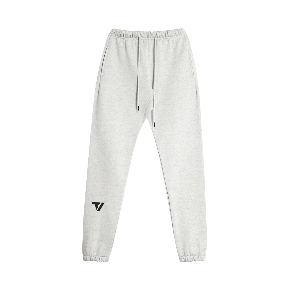 Men's Heavyweight Brushed Fleece Sweatpants - Oversized Tapered Fit - TeeVoke