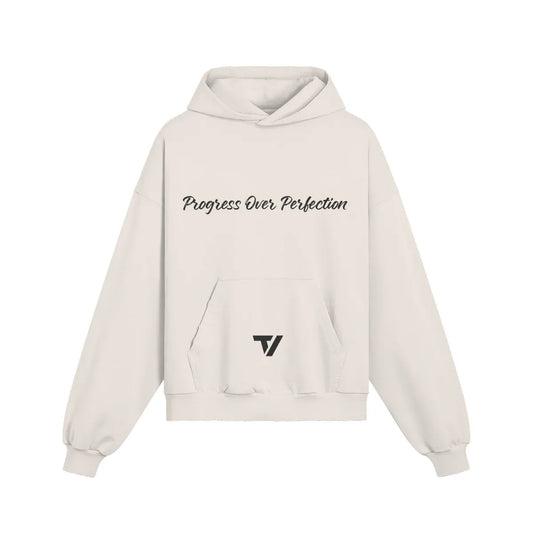 Men's Oversized Casual Hoodie - Distressed Gradient Pullover - TeeVoke