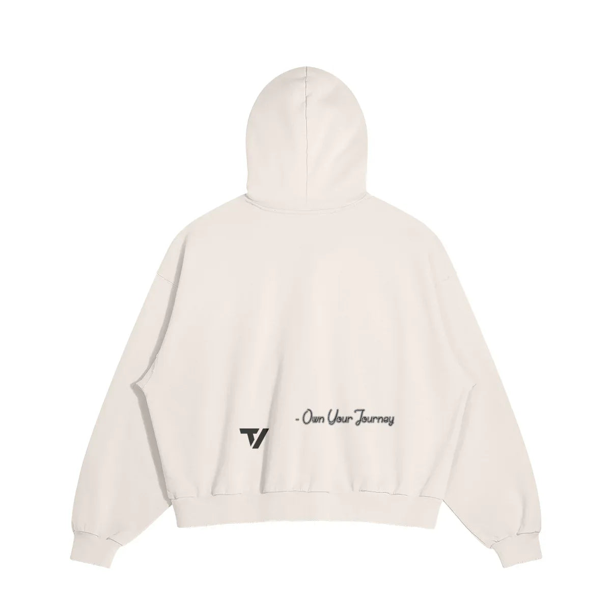 Men's Oversized Casual Hoodie - Distressed Vintage Wash Pullover - TeeVoke