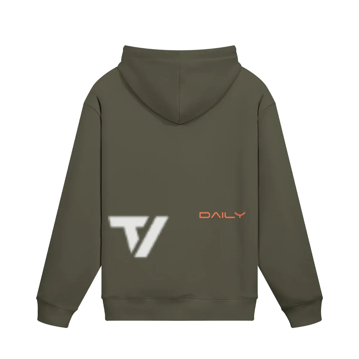 Men's Oversized Fit Hoodie - Soft Brushed Fleece Cotton Pullover - TeeVoke