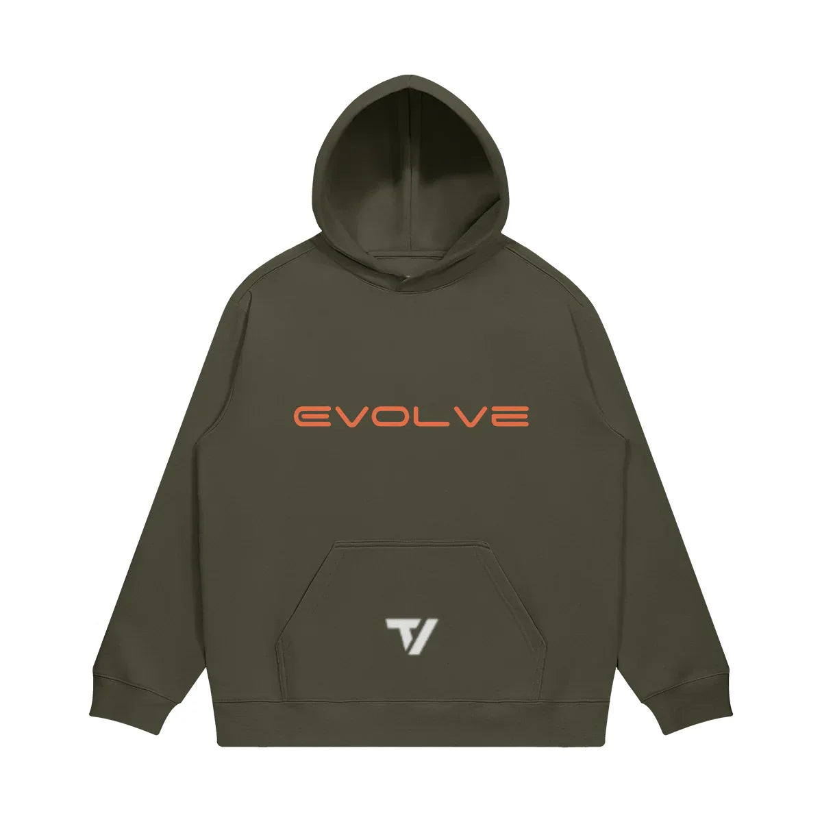 Men's Oversized Fit Hoodie - Soft Brushed Fleece Cotton Pullover - TeeVoke