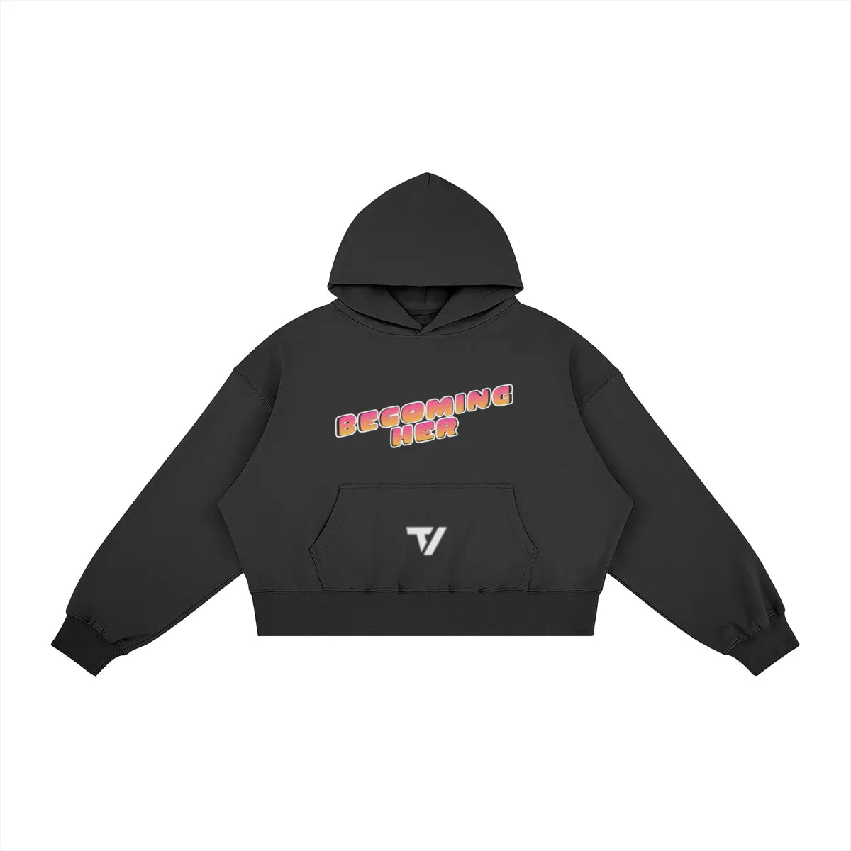 Women's Boxy Casual Hoodie - Premium Cotton Everyday Essential - TeeVoke