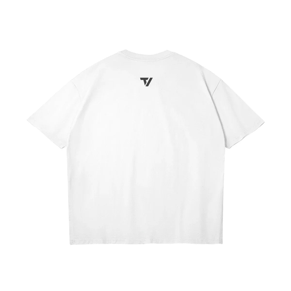 Women's Drop Shoulder Tee - Oversized High-Low Hem Cotton Shirt - TeeVoke