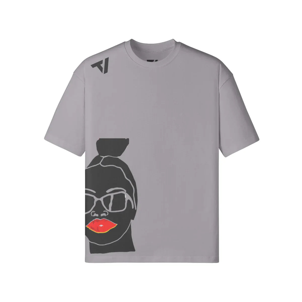 Women's Drop Shoulder T-Shirt - Oversized Loose Fit Cotton Tee - TeeVoke