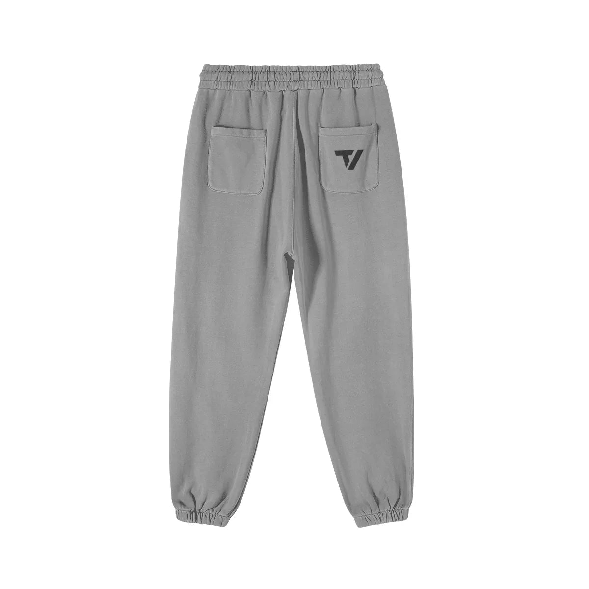 Men's Super Heavyweight Washed Baggy Sweatpants - Vintage Cotton Pants - TeeVoke