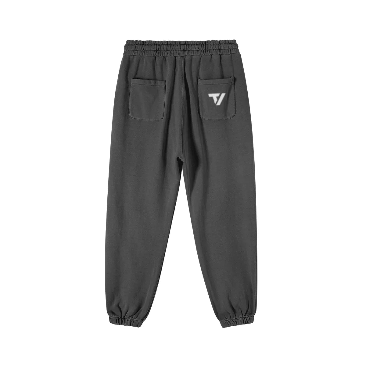 Super Heavyweight Washed Baggy Sweatpants - Vintage Cotton Joggers - TeeVoke