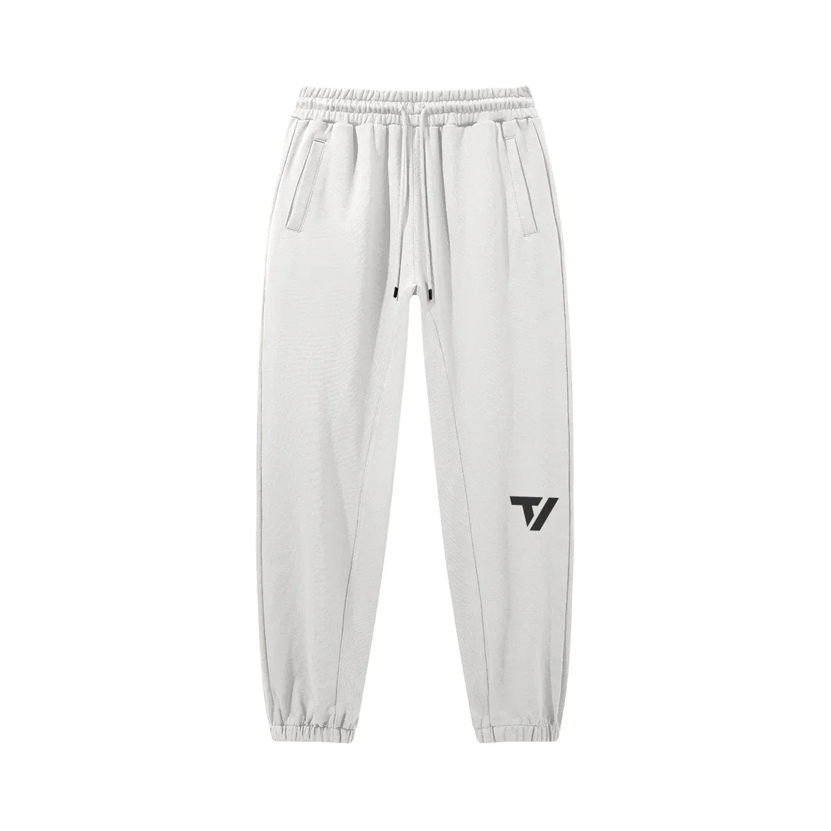 Men's Heavyweight Baggy Sweatpants - Premium Cotton Terry Pants - TeeVoke