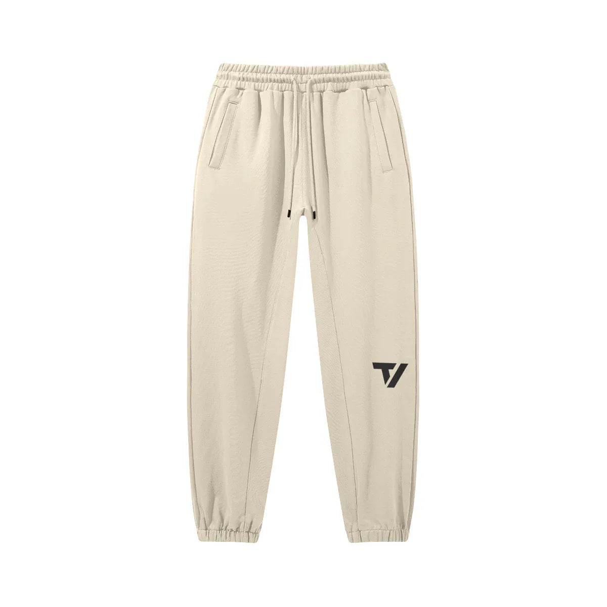 Men's Heavyweight Baggy Sweatpants - Premium Cotton Terry Pants - TeeVoke