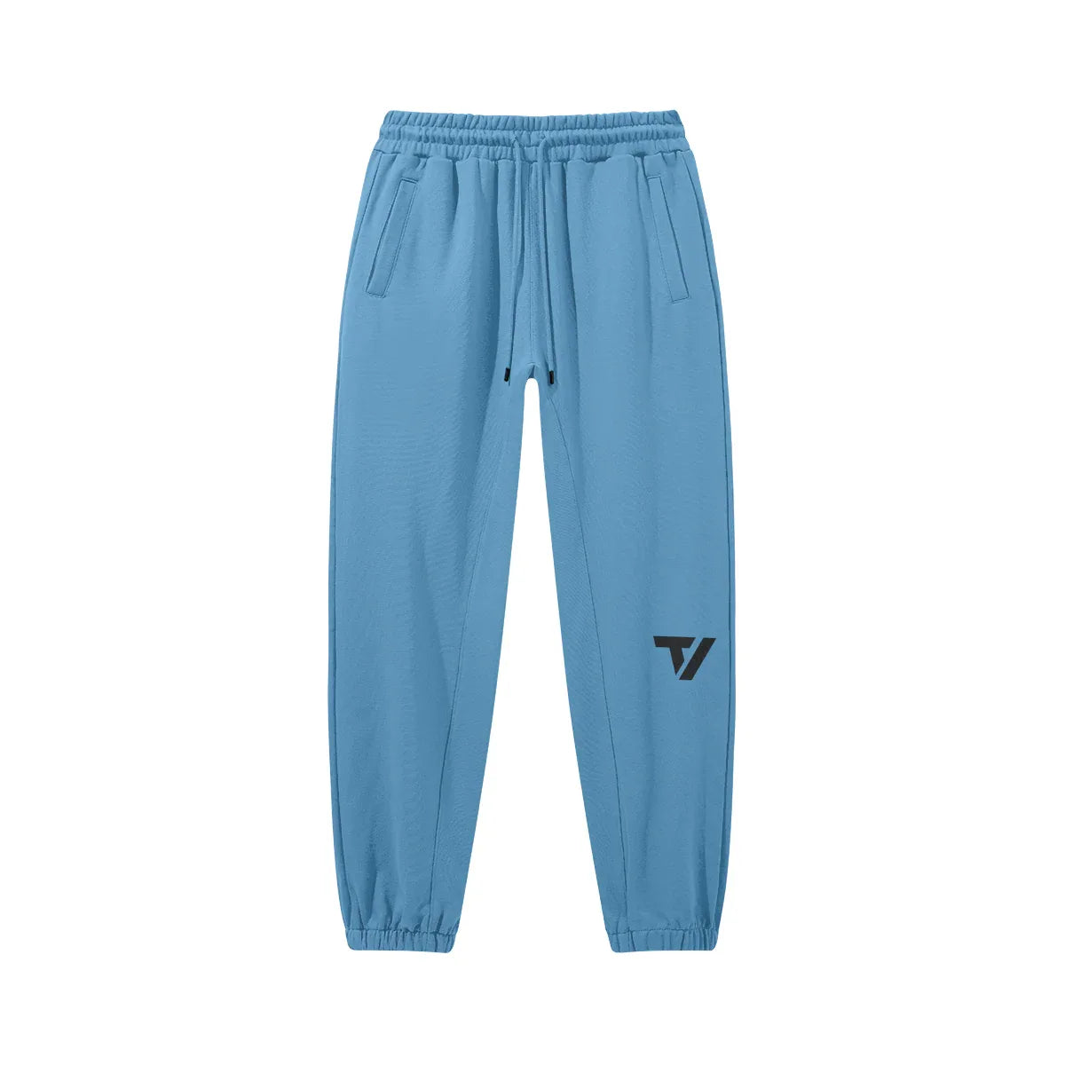 Men's Heavyweight Baggy Sweatpants - Premium Cotton Terry Pants - TeeVoke