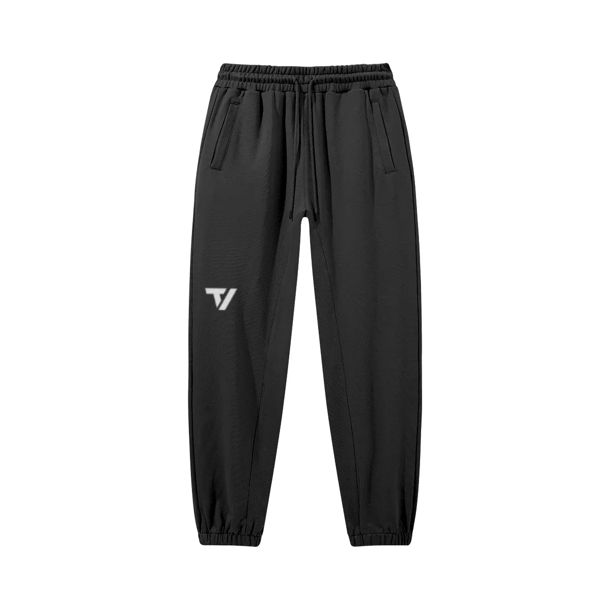 Men's Heavyweight Baggy Sweatpants - Oversized Cotton Terry Joggers - TeeVoke