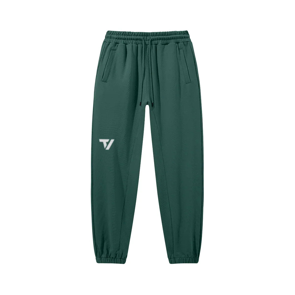 Men's Heavyweight Baggy Sweatpants - Oversized Cotton Terry Joggers - TeeVoke