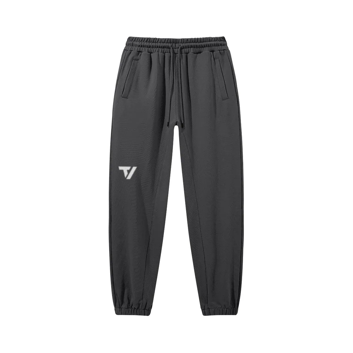 Men's Heavyweight Baggy Sweatpants - Oversized Cotton Terry Joggers - TeeVoke