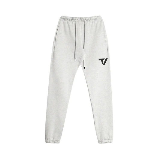 Men's Heavyweight Brushed Fleece Sweatpants - Comfortable Cotton Joggers - TeeVoke