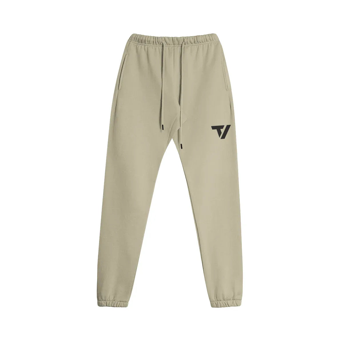 Men's Heavyweight Brushed Fleece Sweatpants - Comfortable Cotton Joggers - TeeVoke