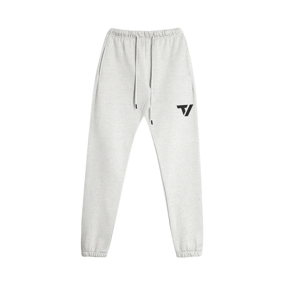 Men's Heavyweight Brushed Fleece Sweatpants - Comfortable Cotton Joggers - TeeVoke