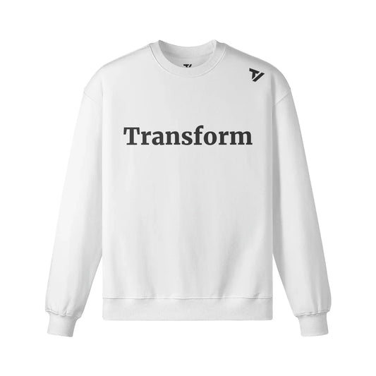 Men's Heavyweight Oversized Sweatshirt - Classic Cotton Crewneck - TeeVoke