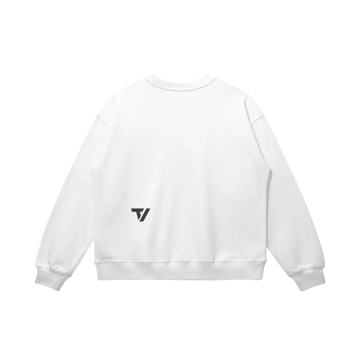 Men's Heavyweight Oversized Sweatshirt - Classic Cotton Crewneck - TeeVoke