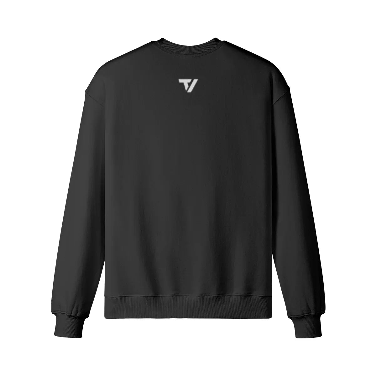 Men's Heavyweight Oversized Sweatshirt - Premium Cotton Crew Neck - TeeVoke
