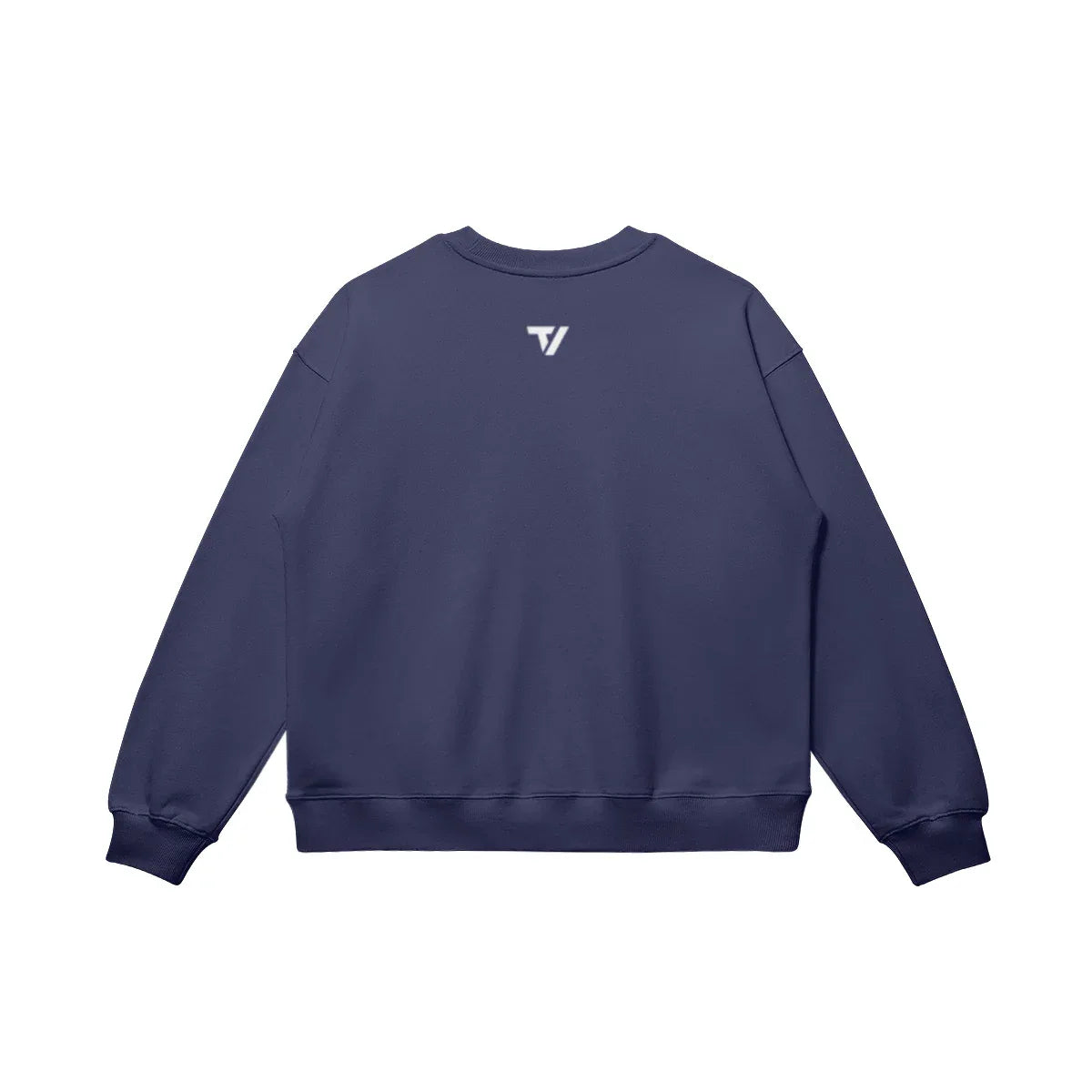 Men's Heavyweight Oversized Sweatshirt - Premium Cotton Crew Neck - TeeVoke